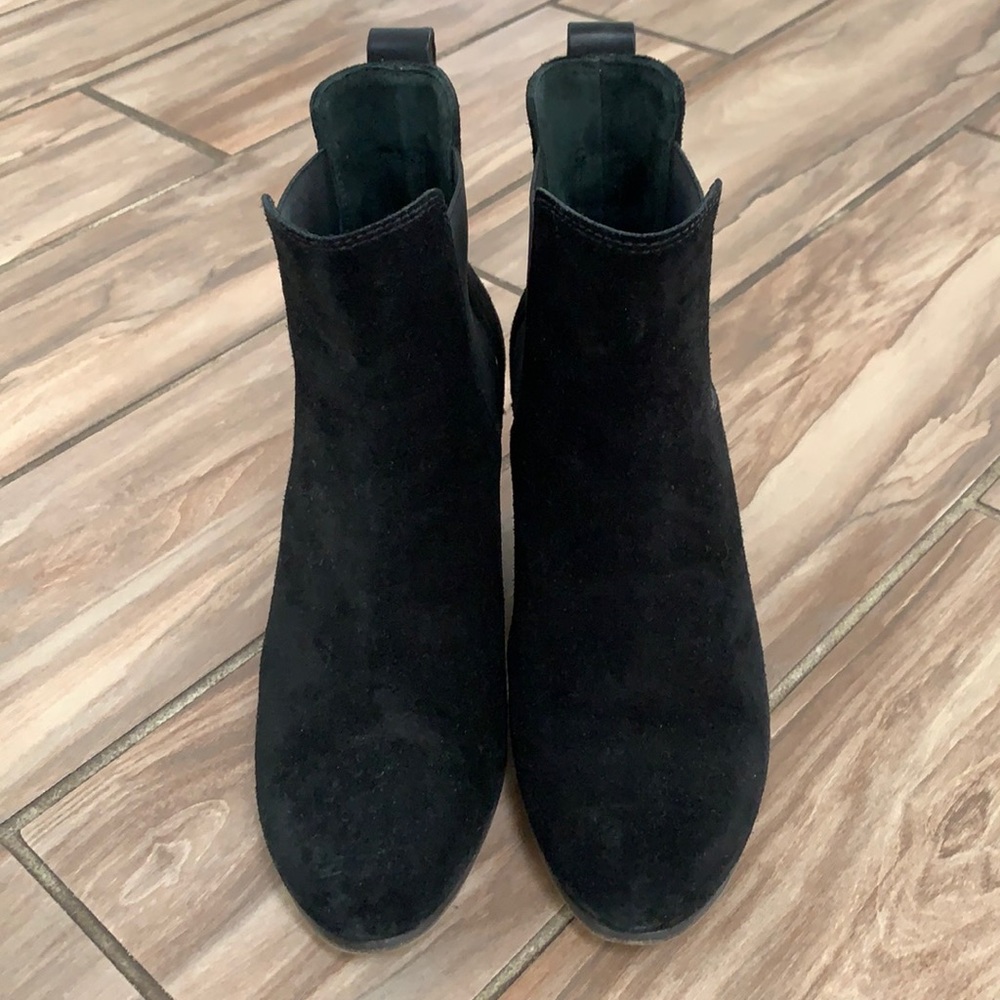 Rag and Bone Devon Black Suede Ankle Boots